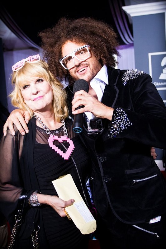 Nancy Leiviska & Stephan Gordy Hosting the Grammy's Red Carpet : Makeup & Men's Grooming by Nina Roxanne