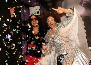LMFAO arrives at the The 28th Annual MTV Video Music Awards 2011 in Los Angeles, California : Men's Grooming by Nina Roxanne